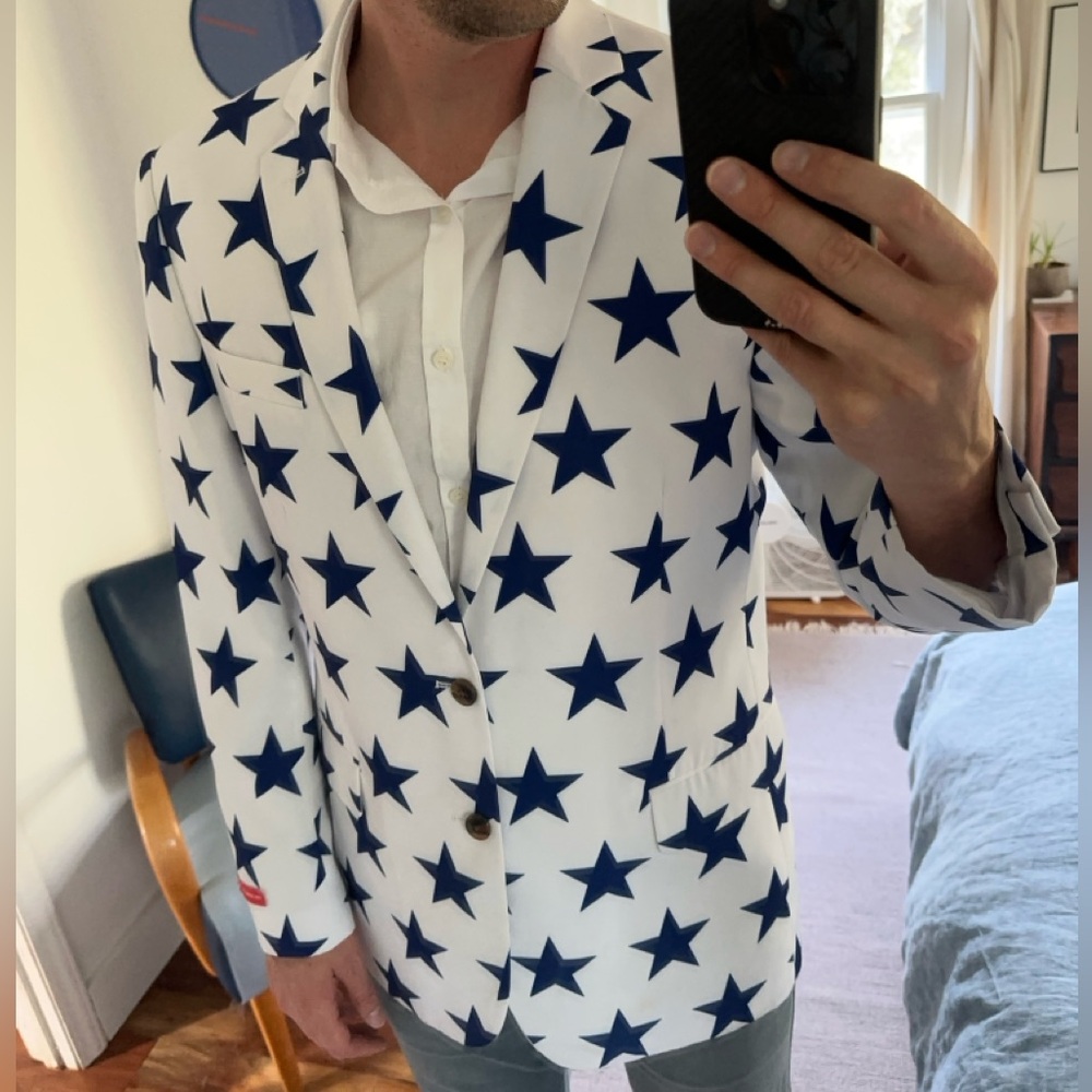 Men’s Fourth of July Party Blazer